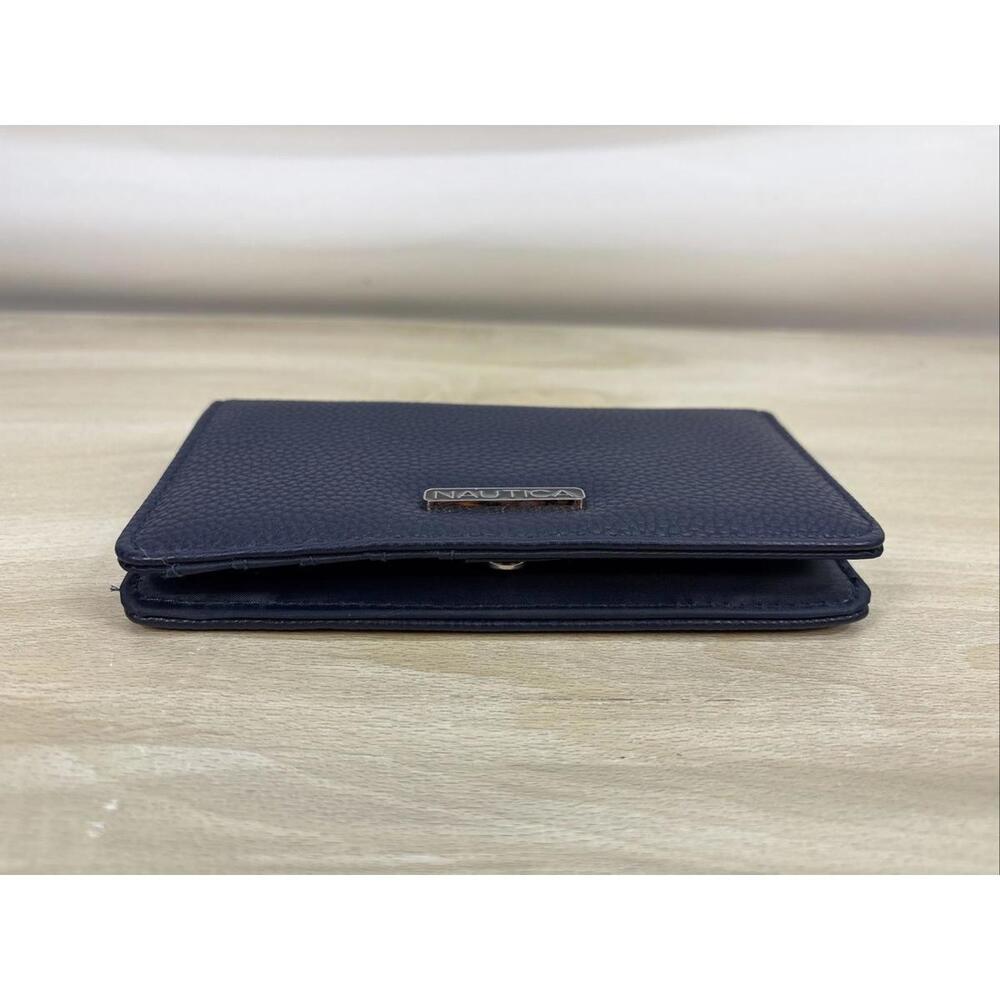 Nautica Plain Sailing Mnoney Manager- Navy - Picture 2 of 9